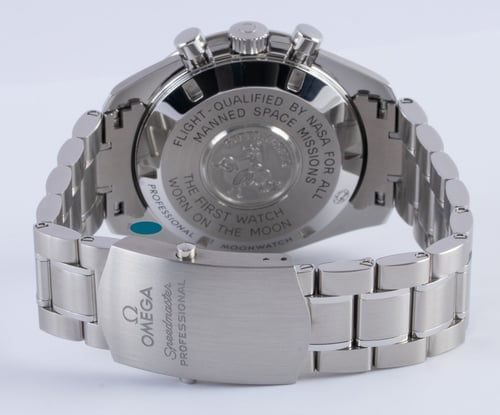Rear / Band View of Speedmaster Legendary Moonwatch