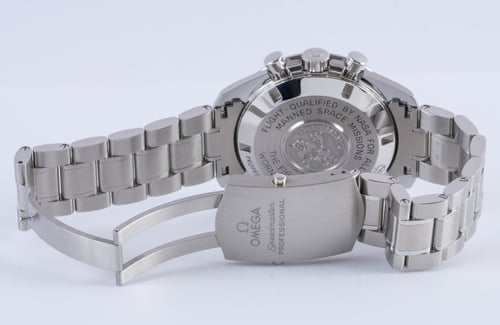 Open Clasp Shot of Speedmaster Legendary Moonwatch