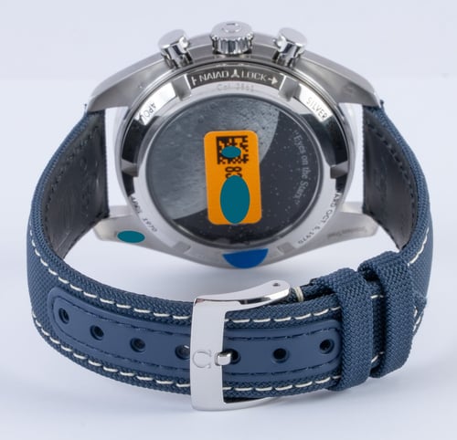 Rear / Band View of Speedmaster 'Silver Snoopy Award'