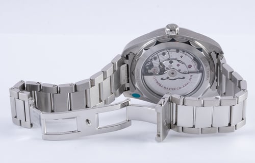 Open Clasp Shot of Aqua Terra Worldtimer 43MM