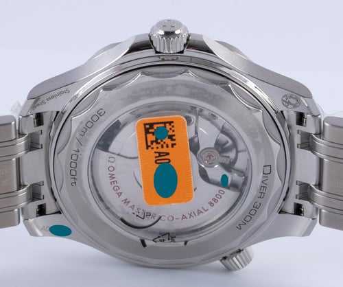 Caseback of Seamaster Diver 300M