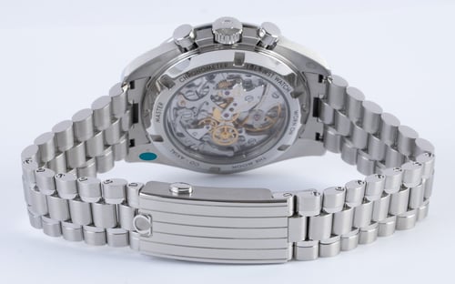 Rear / Band View of Speedmaster Moonwatch Professional Co-Axial Master Chronometer
