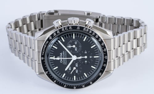 Front View of Speedmaster Moonwatch Professional Co-Axial Master Chronometer