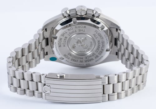 Rear / Band View of Speedmaster Moonwatch Professional Co-Axial Master Chronometer