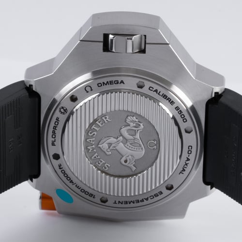 Caseback of Seamaster Ploprof 1200M Co-Axial