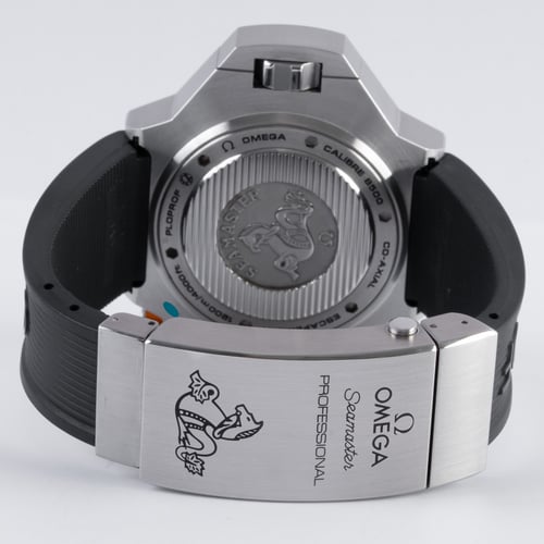 Rear / Band View of Seamaster Ploprof 1200M Co-Axial