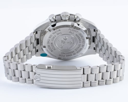 Rear / Band View of Speedmaster Moonwatch Professional Co-Axial Master Chronometer