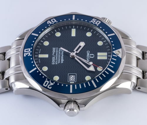 Crown Side Shot of Seamaster Professional