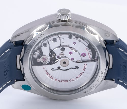 Caseback of Seamaster Aqua Terra 41
