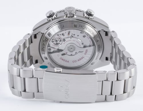 Rear / Band View of Seamaster Planet Ocean Chronograph