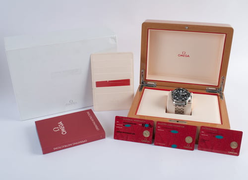 Box / Paper shot of Seamaster Diver Chrono