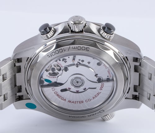 Caseback of Seamaster Diver Chrono