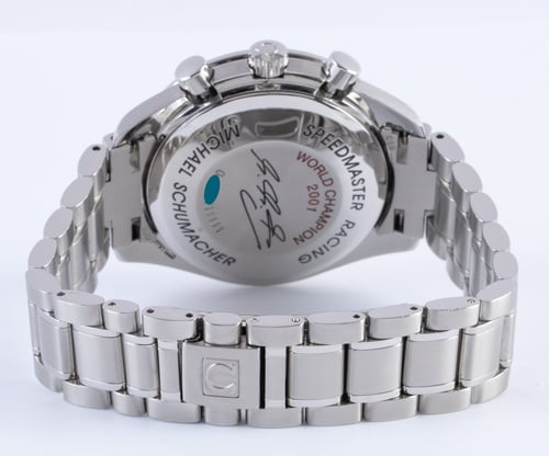 Rear / Band View of Speedmaster 'Schumacher World Champ 2001'