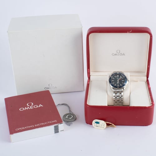 Box / Paper shot of Seamaster Professional GMT Co-Axial