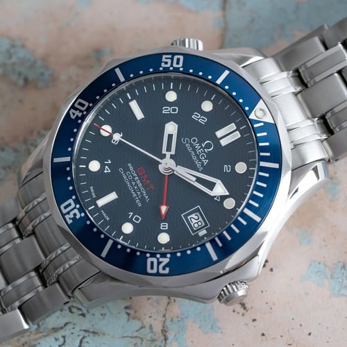 Stylied photo of  of Seamaster Professional GMT Co-Axial