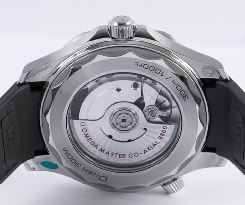Caseback of Seamaster Diver 300M