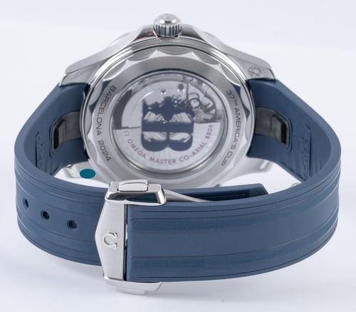 Rear / Band View of Seamaster Diver America's Cup 'Barcelona 2024'
