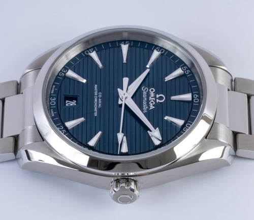 Crown Side Shot of Seamaster Aqua Terra 41