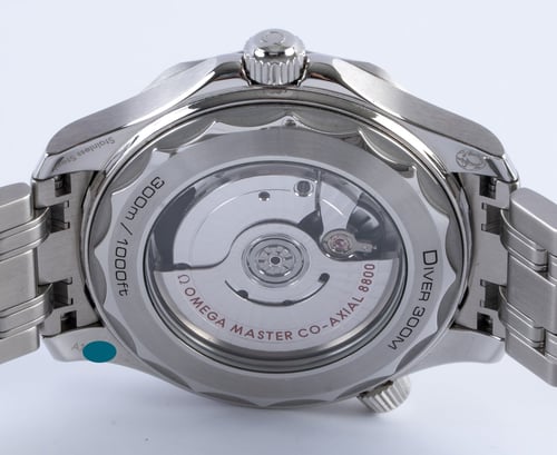 Caseback of Seamaster Diver 300M