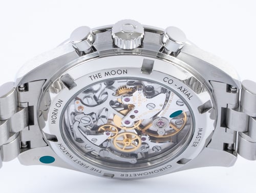 Caseback of Speedmaster Moonwatch Professional Co-Axial Master Chronometer