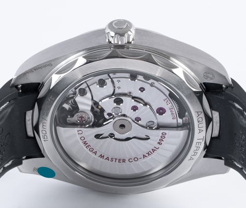 Caseback of Aqua Terra Seamaster 41