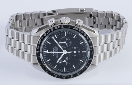 Front View of Speedmaster Moonwatch Professional Co-Axial Master Chronometer