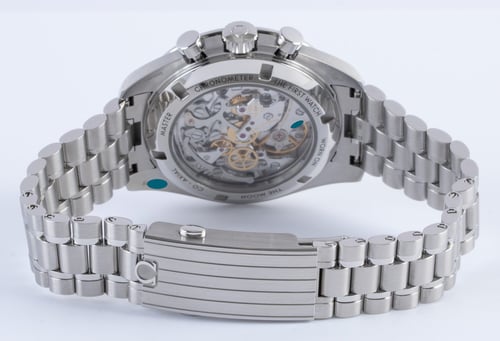 Rear / Band View of Speedmaster Moonwatch Professional Co-Axial Master Chronometer