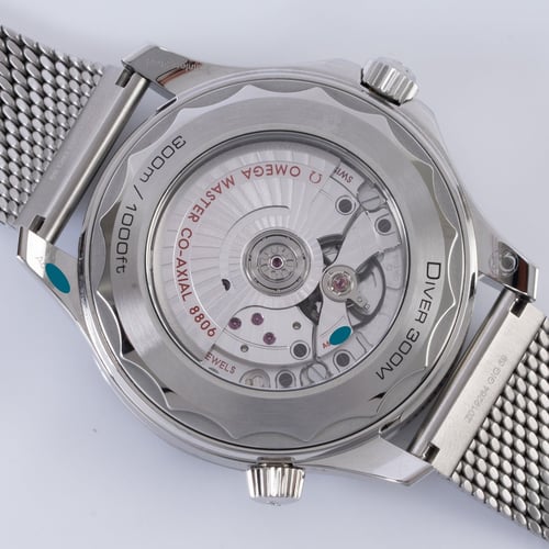 Caseback of Seamaster Diver 300M