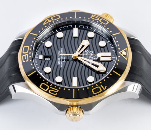 Crown Side Shot of Seamaster Diver 300M