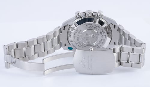 Open Clasp Shot of Speedmaster Legendary Moonwatch