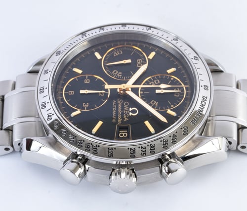 Crown Side Shot of Speedmaster Date
