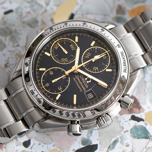 Stylied photo of  of Speedmaster Date