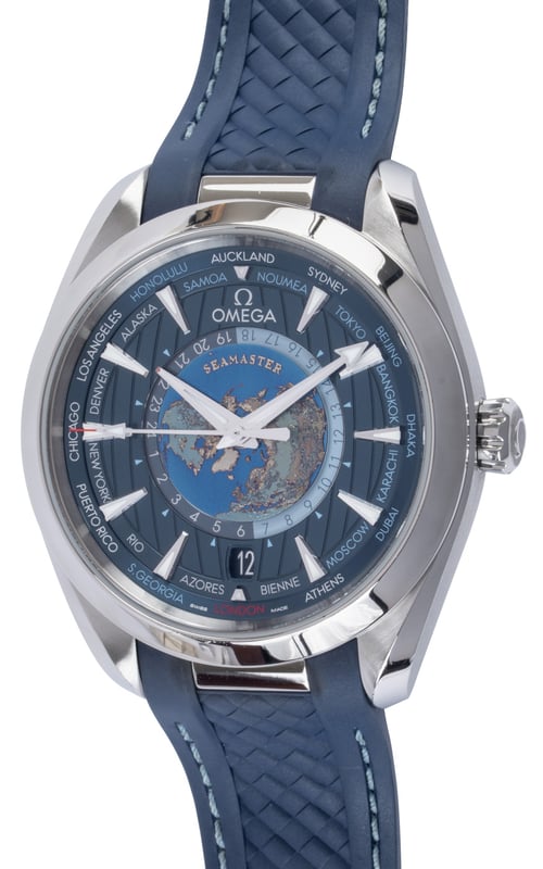 Omega - Aqua Terra Worldtimer 43MM 220.12.43.22.03.001