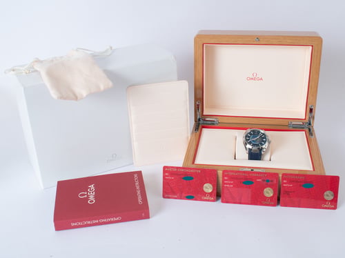 Box / Paper shot of Aqua Terra Worldtimer 43MM