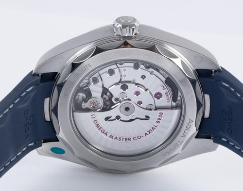 Caseback of Aqua Terra Worldtimer 43MM