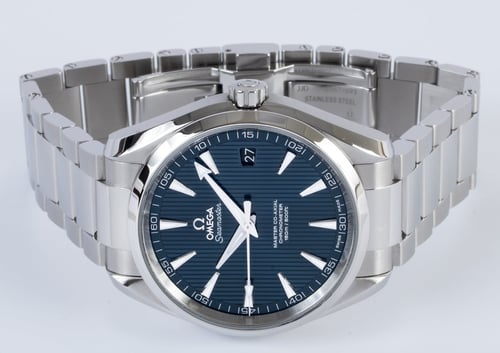 Front View of Seamaster Aqua Terra Master 41.5 MM