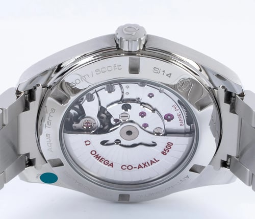 Caseback of Seamaster Aqua Terra Master 41.5 MM
