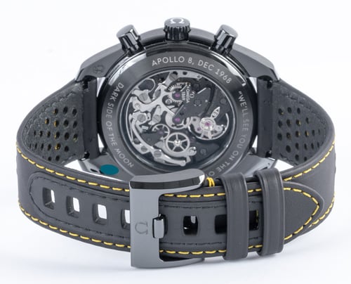 Rear / Band View of Speedmaster Apollo 8 'Dark Side of the Moon'