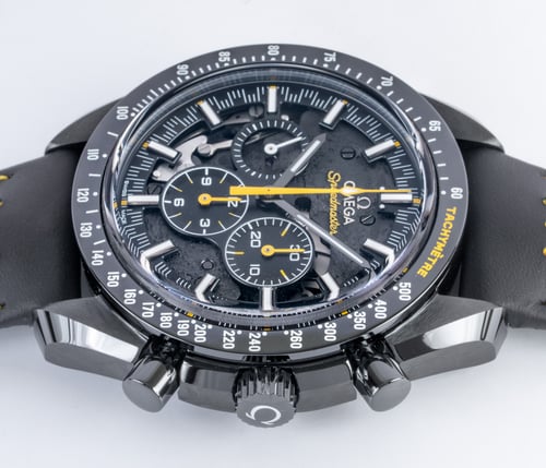 Crown Side Shot of Speedmaster Apollo 8 'Dark Side of the Moon'