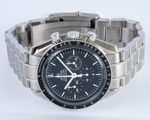 Front View of Speedmaster Legendary Moonwatch