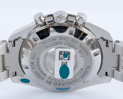 Caseback of Speedmaster Legendary Moonwatch