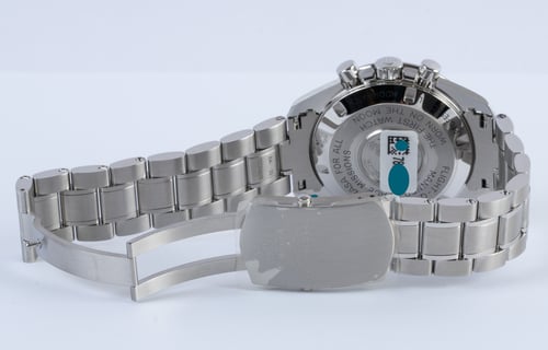 Open Clasp Shot of Speedmaster Legendary Moonwatch