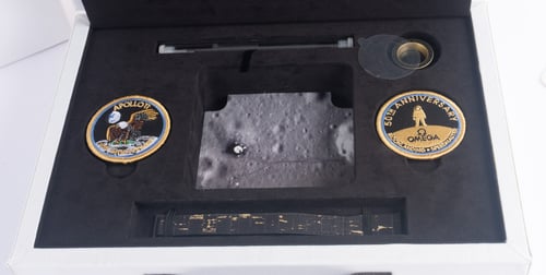 Paper shot of Speedmaster Apollo 11 50th Anniversary