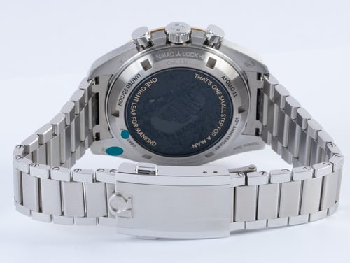 Rear / Band View of Speedmaster Apollo 11 50th Anniversary