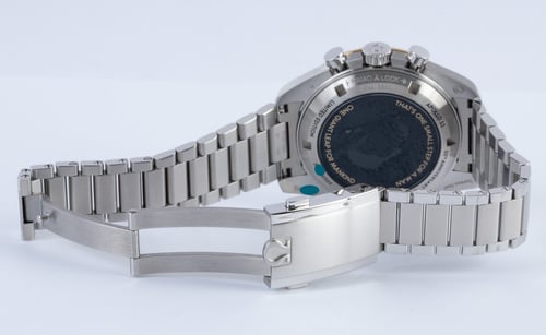 Open Clasp Shot of Speedmaster Apollo 11 50th Anniversary