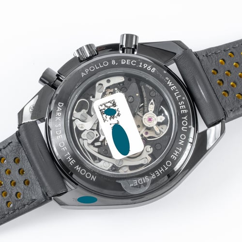 Caseback of Speedmaster Apollo 8 'Dark Side of the Moon'