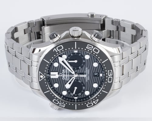 Front View of Seamaster Diver Chrono