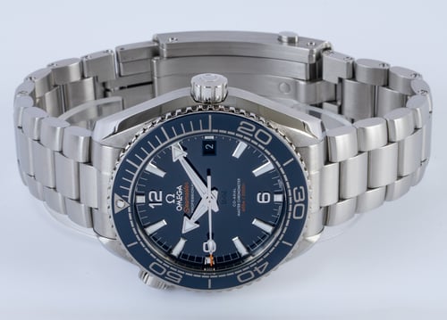 Front View of Seamaster Planet Ocean Master 43.5MM