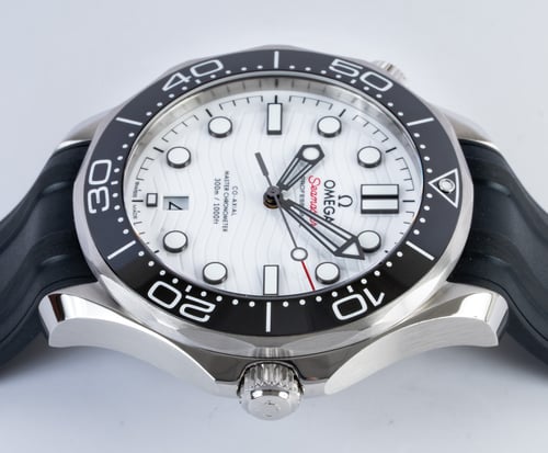 Crown Side Shot of Seamaster Diver 300M