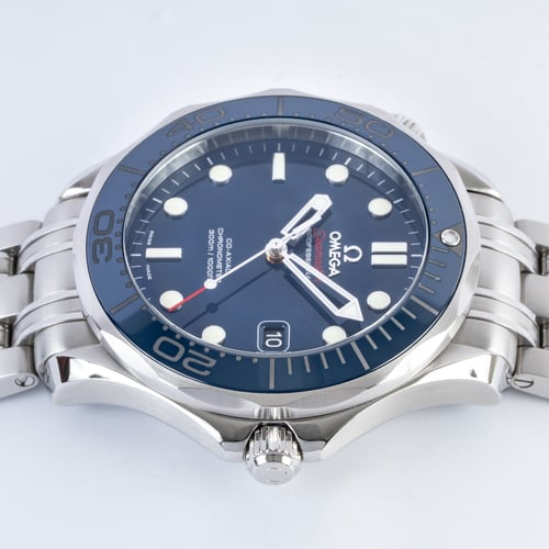 Crown Side Shot of Seamaster Diver 300M